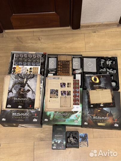 Настольная игра ведьмак старый мир полный комплект
