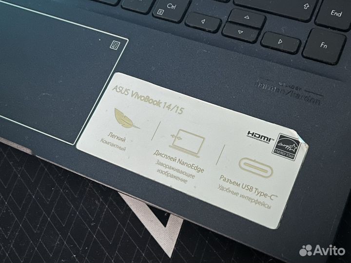 Ноутбук Asus VivoBook 14 i7-10510U/8GB/SSD 512