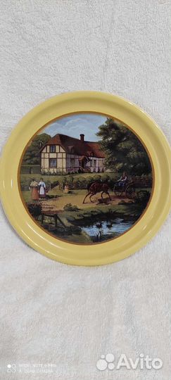 Тарелка настенная зик