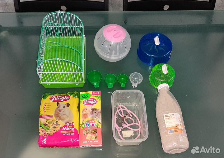 Клетка для хомяков В37/Ш46/Г30