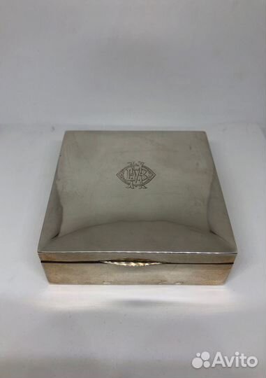 Шкатулка серебро 925пр 1926год Англия