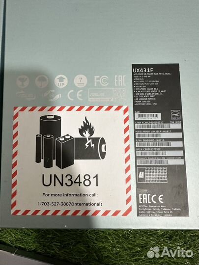 Asus ZenBook 14 / i7 - 10510U /16 Гб /SSD 512 Гб