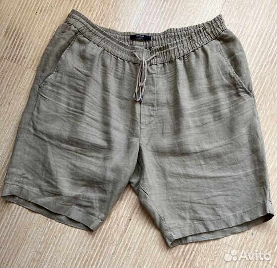 Летние льняные шорты boggi