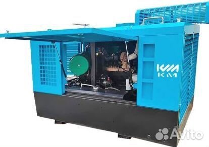 Дизельный компрессор новый KraftMachine км-9/8-вдш