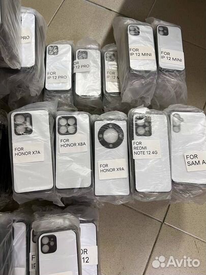 Чехлы для телефонов пластиковые под сублимацию 3D