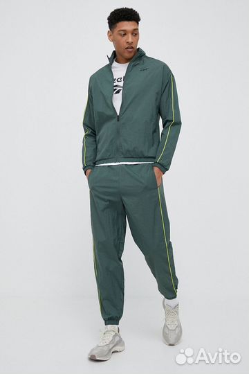 Тонкий костюм Reebok (M-XL) Green. Оригинал