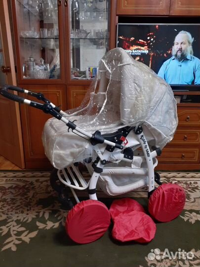 Детские коляски, универсальная 3 в 1, бу