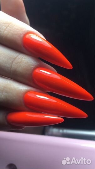 Маникюр наращивание