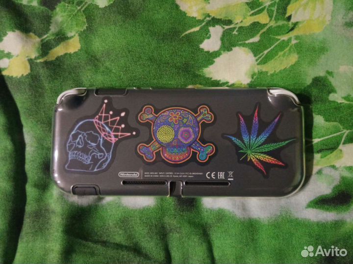 Nintendo switch lite, 128gb, + 12 игр