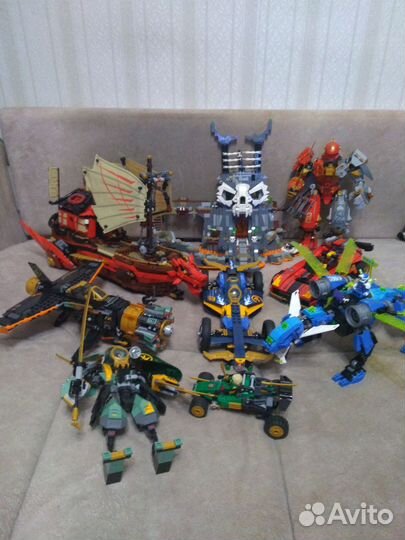 Lego ninjago постройки и минифигурки