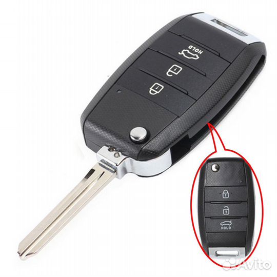 Ключ с чипом Kia Cerato OKA-870T (YD-TP) оригинал