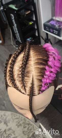 Плетение афрокосичек на дому