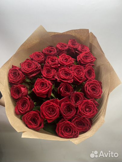 Красные розы