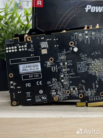 RX 580 8GB 2048sp Powercolor / Пломба, гарантия