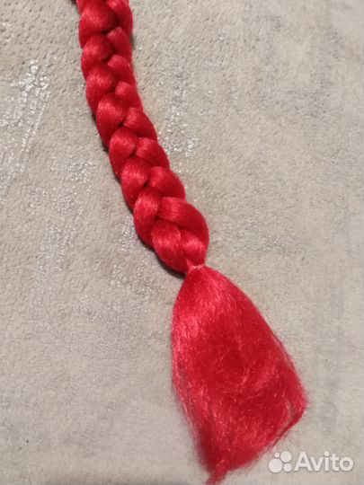 Коса на мотошлем