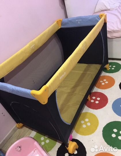 Детская кроватка манеж