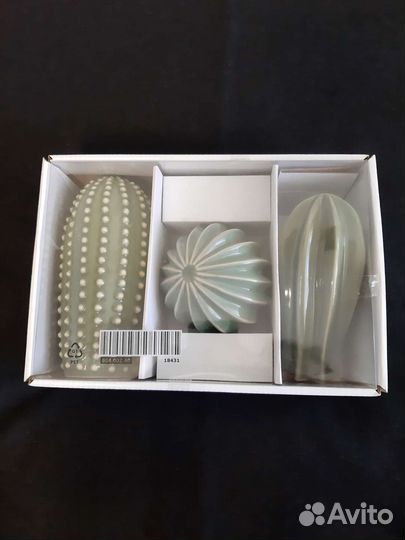 Керамические кактусы икеа