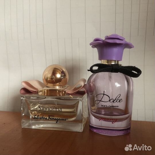 Парфюмерия из личной коллекции остатки во флаконах