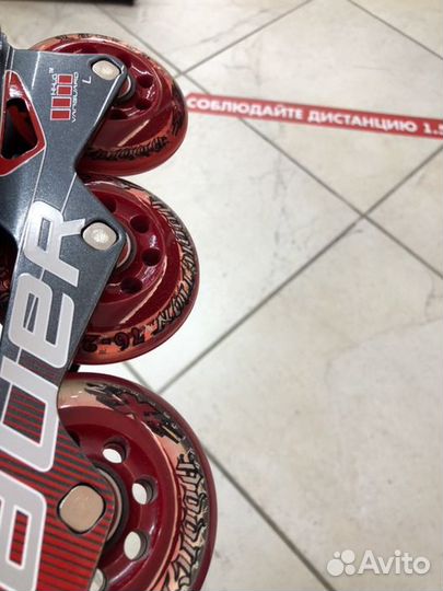 Коньки хоккейные bauer RX:60 SR р.11;11,5 ;12