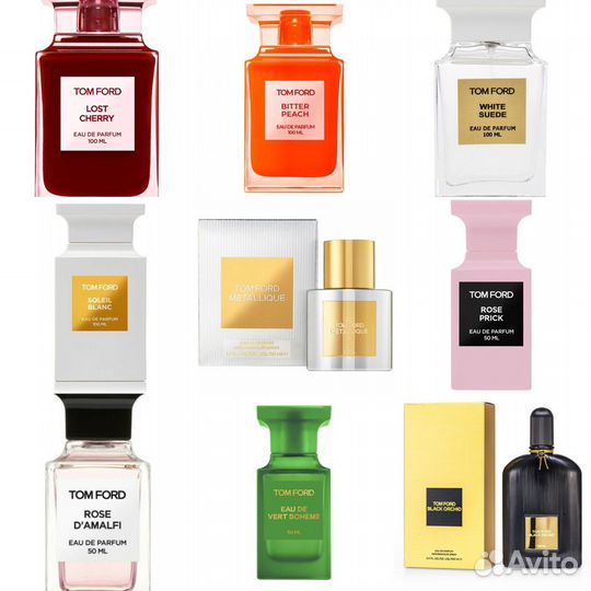 Распив Tom Ford, Jo Malone, Parfums DE Marly