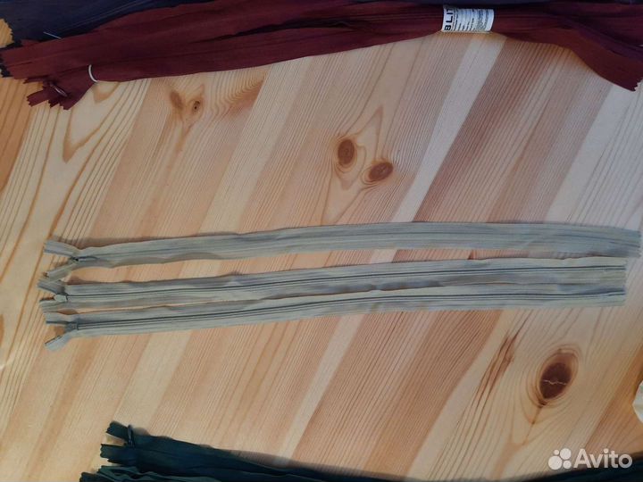 Молнии потайные