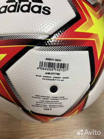 Футбольный мяч adidas лига чемпионов оригинал