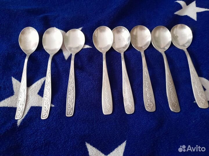 Набор столовых приборов мельхиор