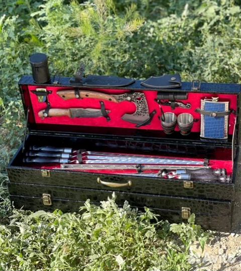 Шашлычный подарочный набор