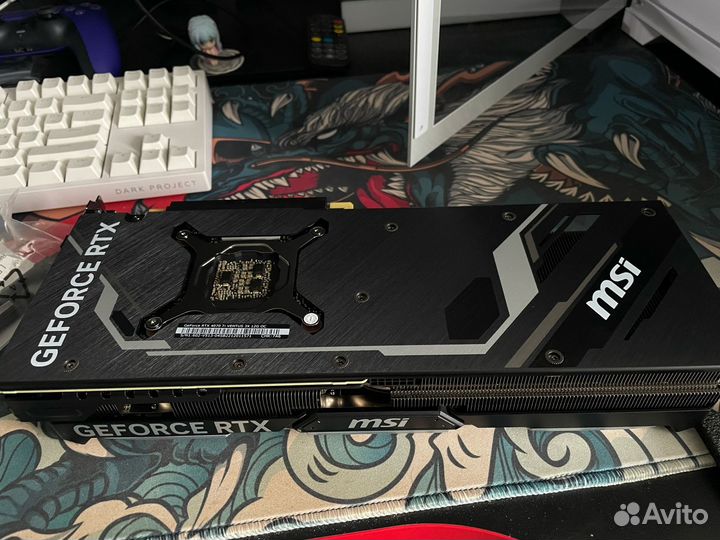 Видеокарта MSI GeForce RTX 4070 Ti ventus 3X OC