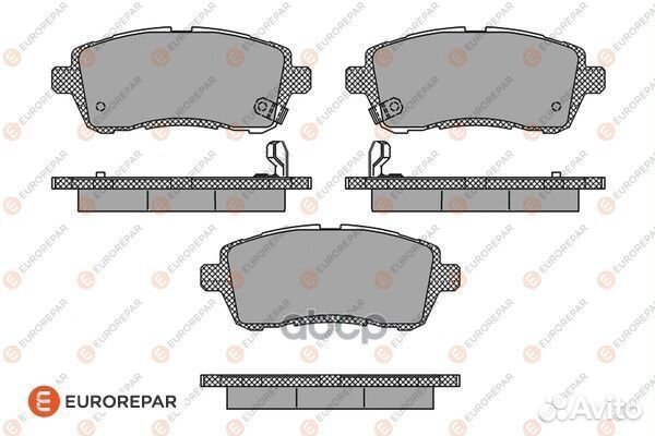 Колодки тормозные ford fiesta 08/mazda 2 07 п
