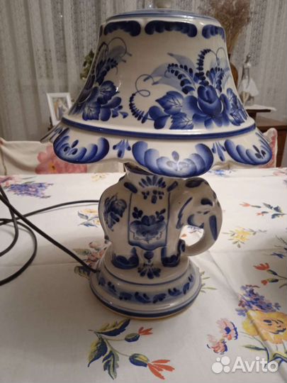 Светильники гжель