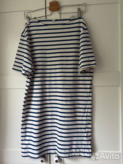 Платье-футболка Arket тельняшка