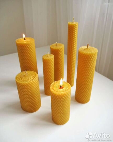 Свечи из вощины
