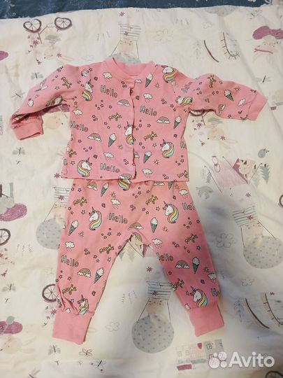 Вещи для девочки 6-10 месяцев