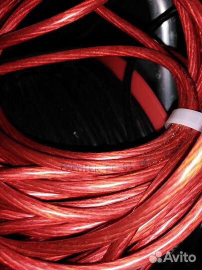 Кабель слаботочный +катушки с разъёмами 2 шт