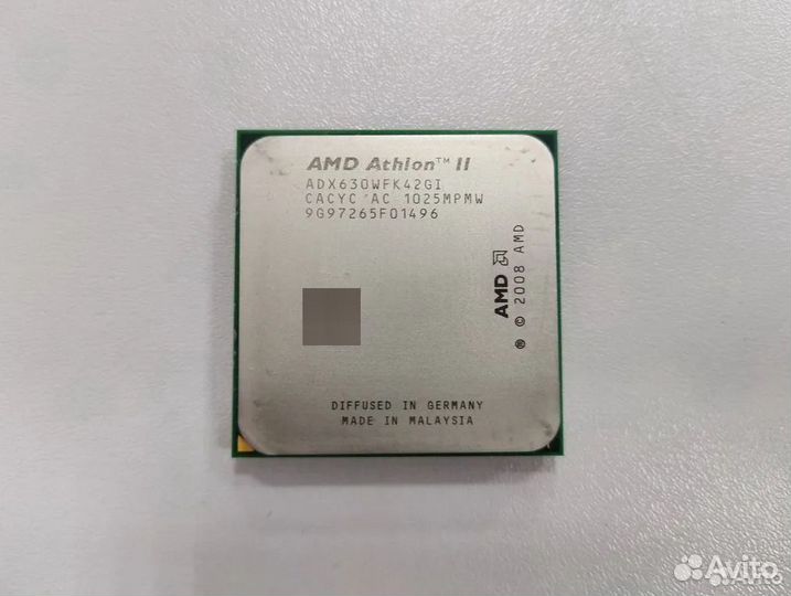 Процессор AMD Athlon II X4 630