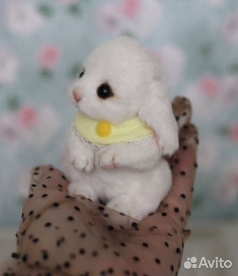 Игрушка тедди Зайка 10 см