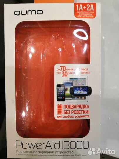 Внешний аккумулятор Qumo Power Aid l3000