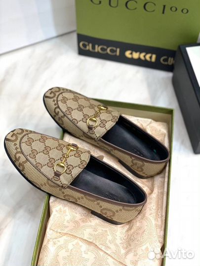 Лоферы женские Gucci