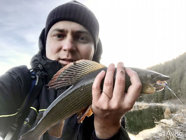 Блесна на Хариуса ручная работа Малек 1.5гр 2шт