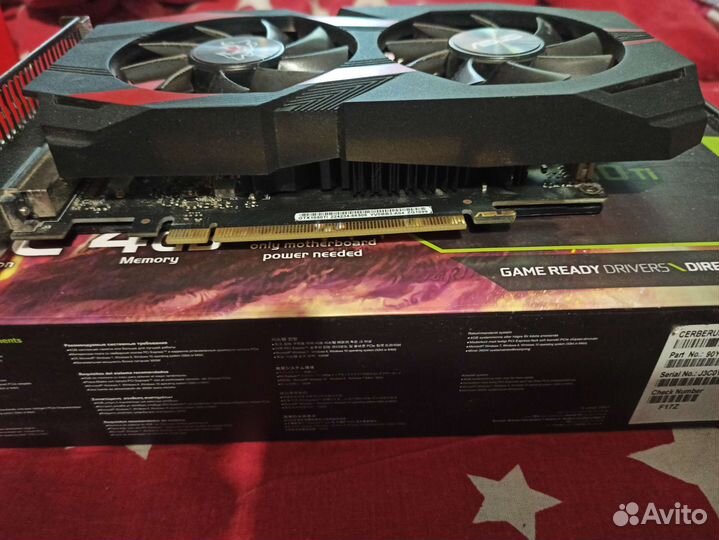 Видеокарта gtx 1050 ti 4gb