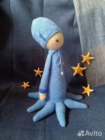 Вязаная кукла Lalylala (Осьминог) Лалилала