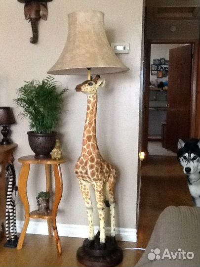 Интерьерный торшер жираф из Pinterest