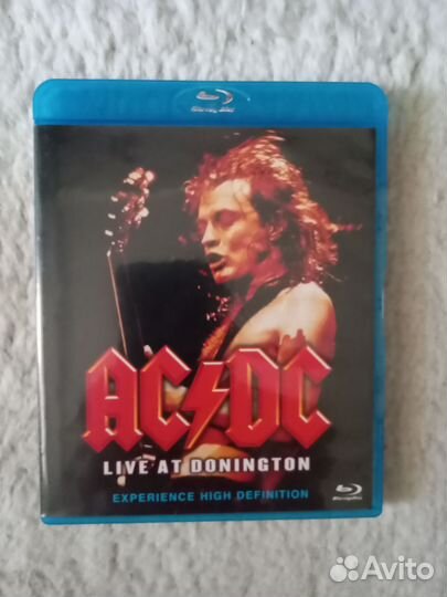 Блюрей диск ac-dc live AT donington