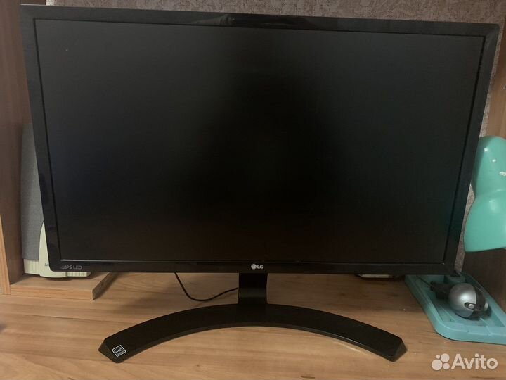 Монитор LG 22MP58A-P черный