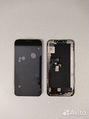 Дисплей с сенсором iPhone XS, Oled, черный