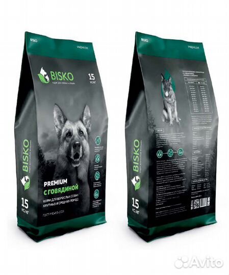 Сухой корм для собак и кошек «Биско»