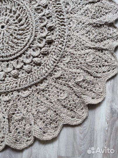 Ковер из джута