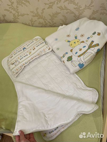 Комплект для малыша 56-68(одеяло,конверт, подушка)