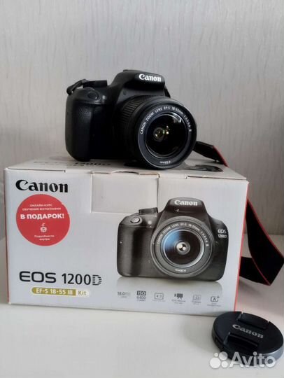 Зеркальный фотоаппарат canon 1200d
